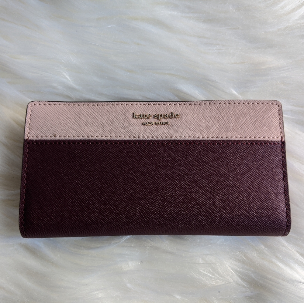 Kate Spade Large Slim Bifold Wallet